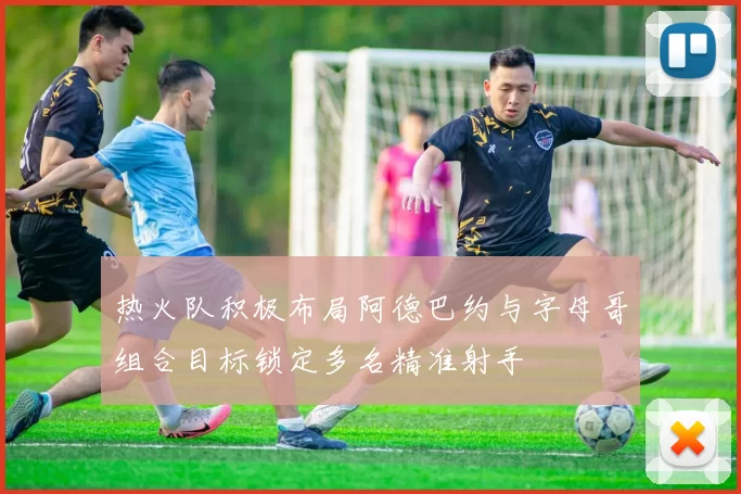 热火队积极布局阿德巴约与字母哥组合目标锁定多名精准射手